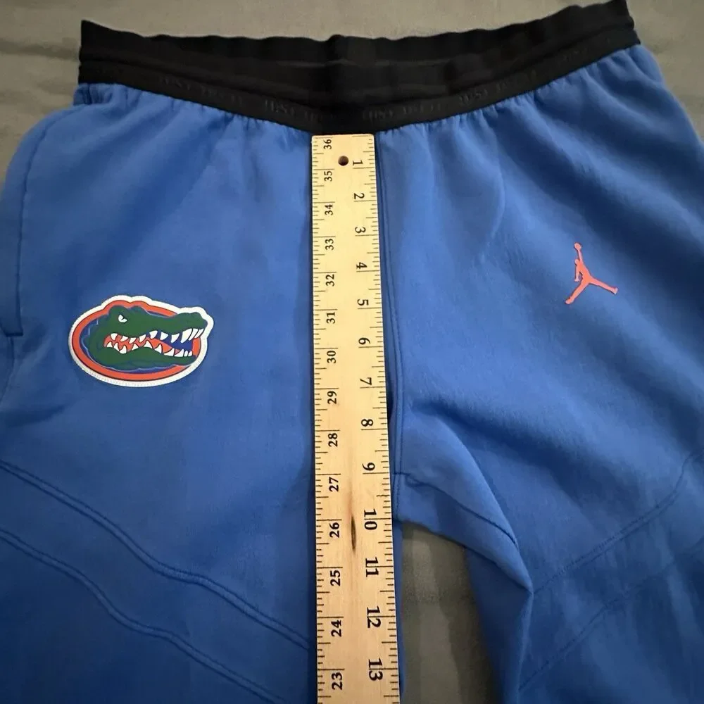 Jordan Florida Gators Joggers Mens L Basketball Sweatpants Athletic Blue NCAA